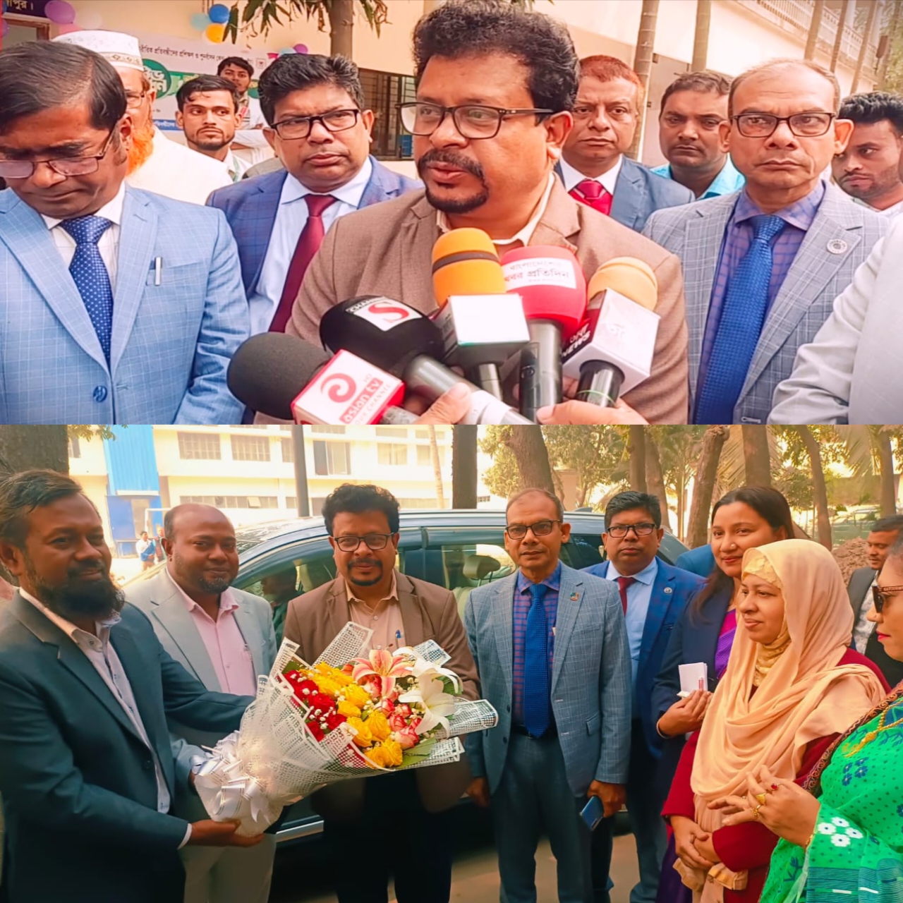 মৈত্রী শিল্প পরিদর্শনে সমাজসেবা অধিদপ্তরের মহাপরিচালক সাইদুর রহমান