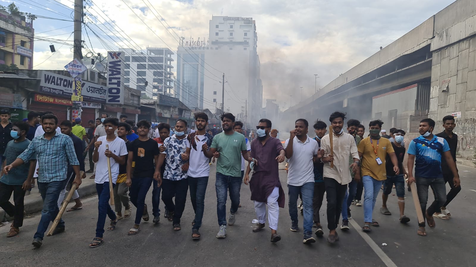 গাজীপুর মহানগরী পরিচ্ছন্ন ছাত্রনেতা এস এম মোমিনুর রহমান