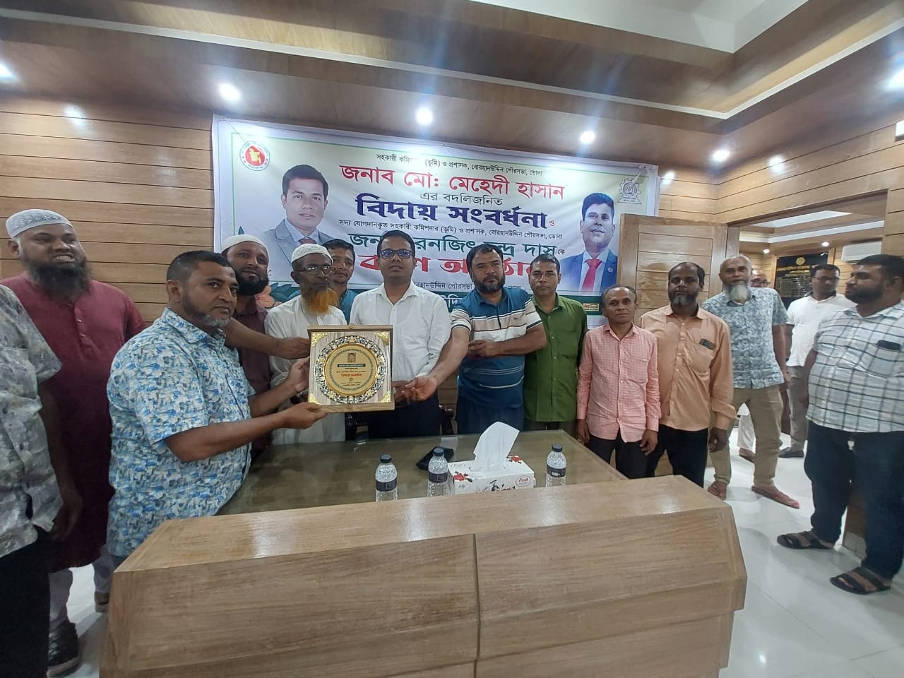সেবার মাধ্যমে হৃদয় জয় করেবোরহানউদ্দিন থেকে বিদায় নিলেন এসিল্যান মেহেদি হাসান