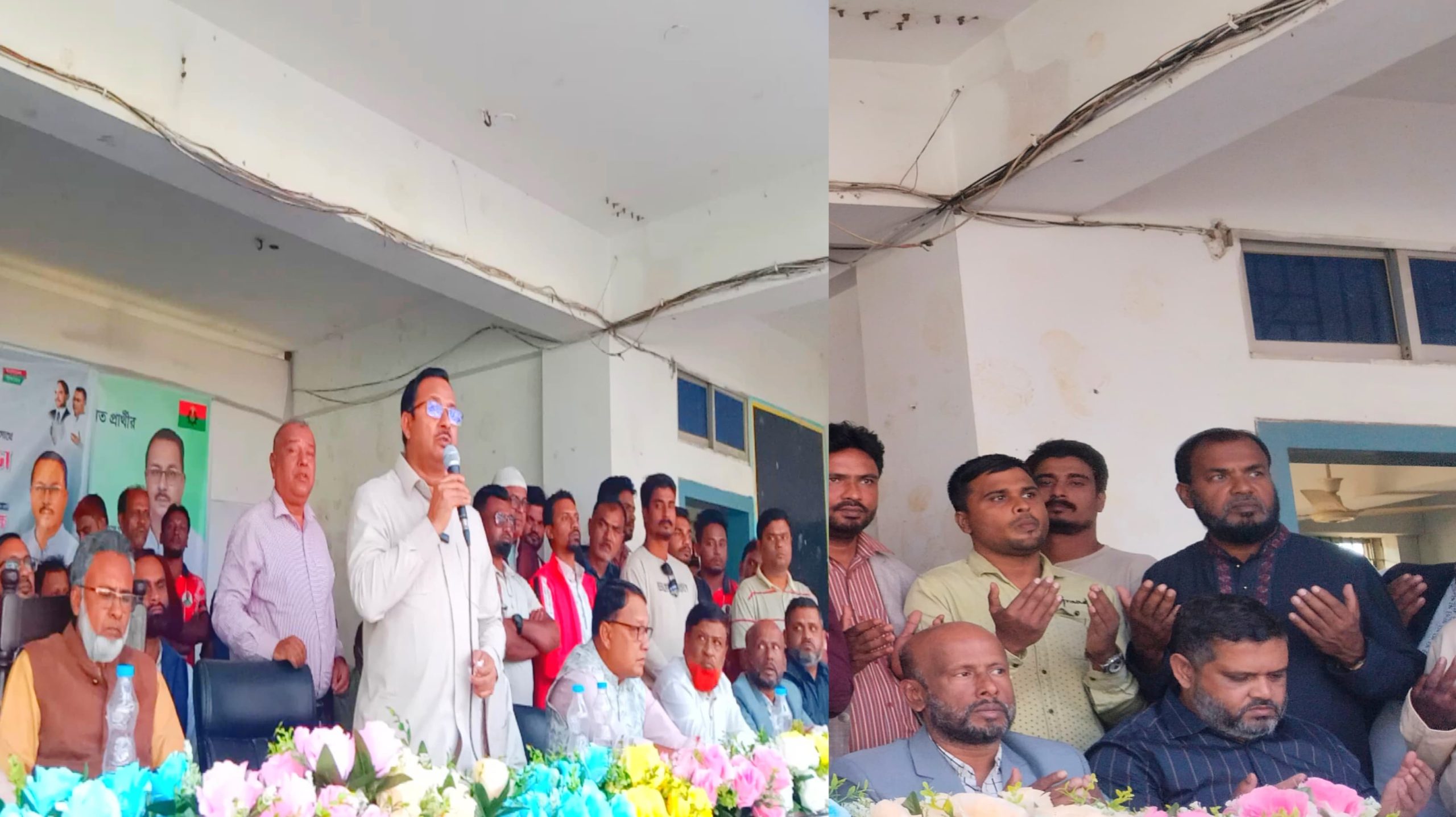 ভালুকায় ব্যবসায়ীদের সাথে বিএনপির ধানের শীষের নমিনির মতবিনিময়
